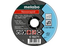 Відрізний круг Metabo Novorapid 125 мм